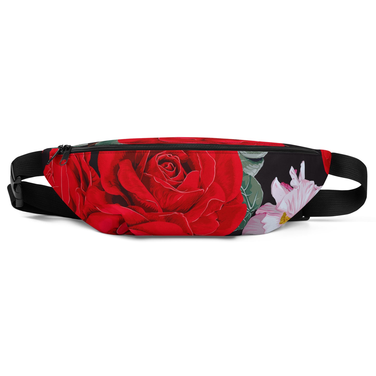 Rose Adorned Fanny Pack