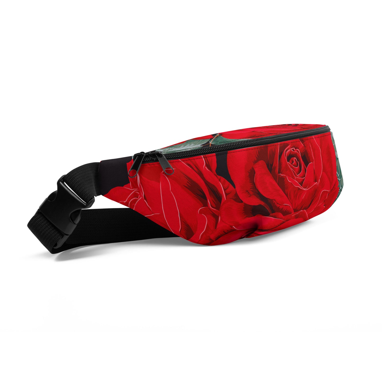 Rose Adorned Fanny Pack