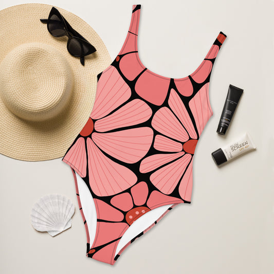 Floral Fantasy One-Piece Swimsuit