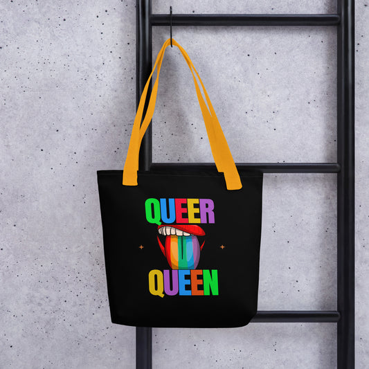 Queer Queen Tote Bag