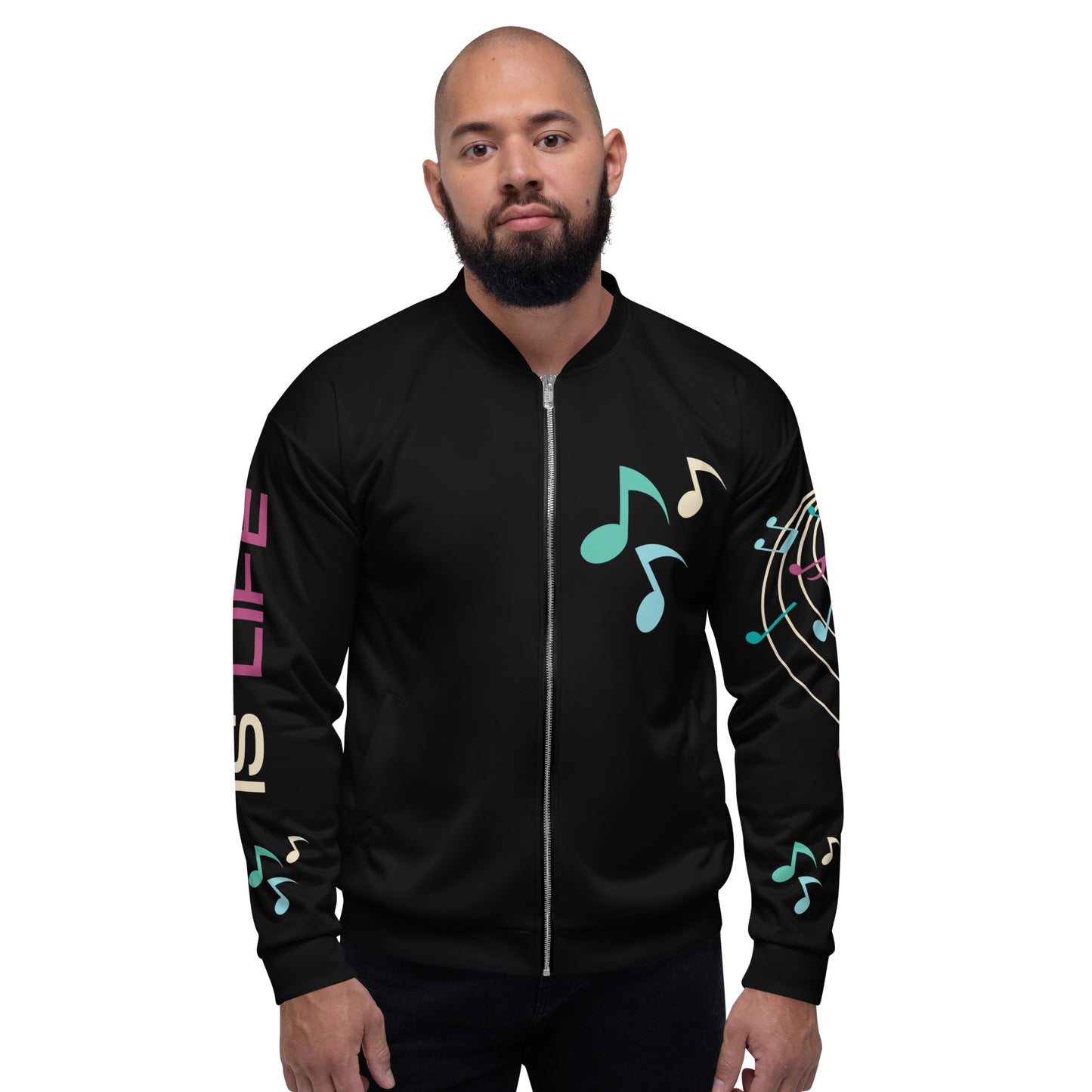 Music Head Bomber Jacket