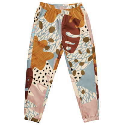 Abstract Foliage Women's Drawstring Track Pants