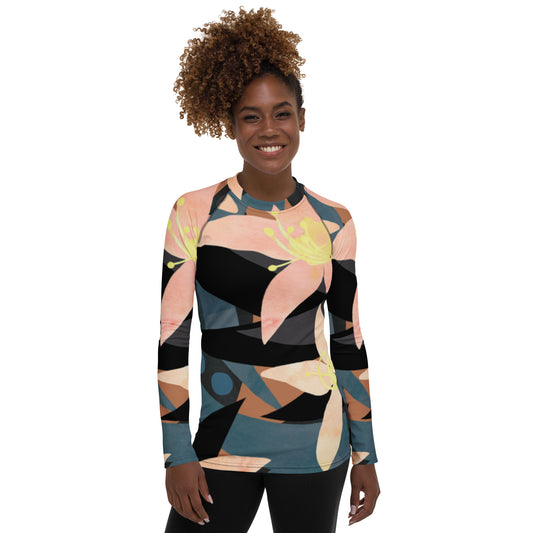 Long Sleeve Rash Guard for Women