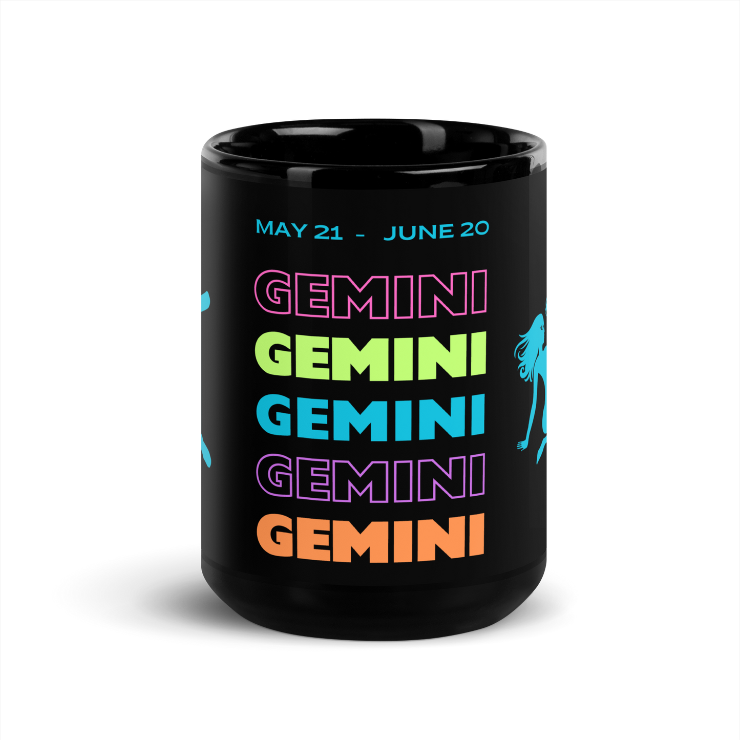 Gemini Ceramic Zodiac Mug 15 oz