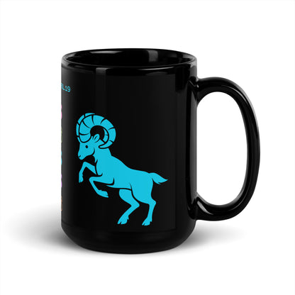 Aries Ceramic Zodiac Mug 15 oz