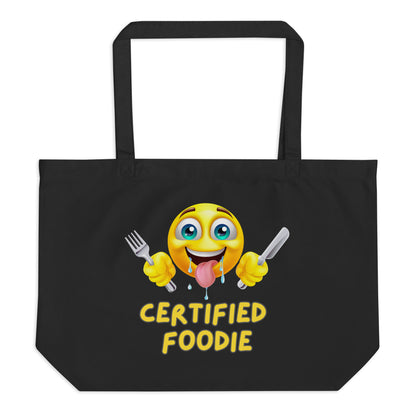 Large Organic Foodie Tote Bag