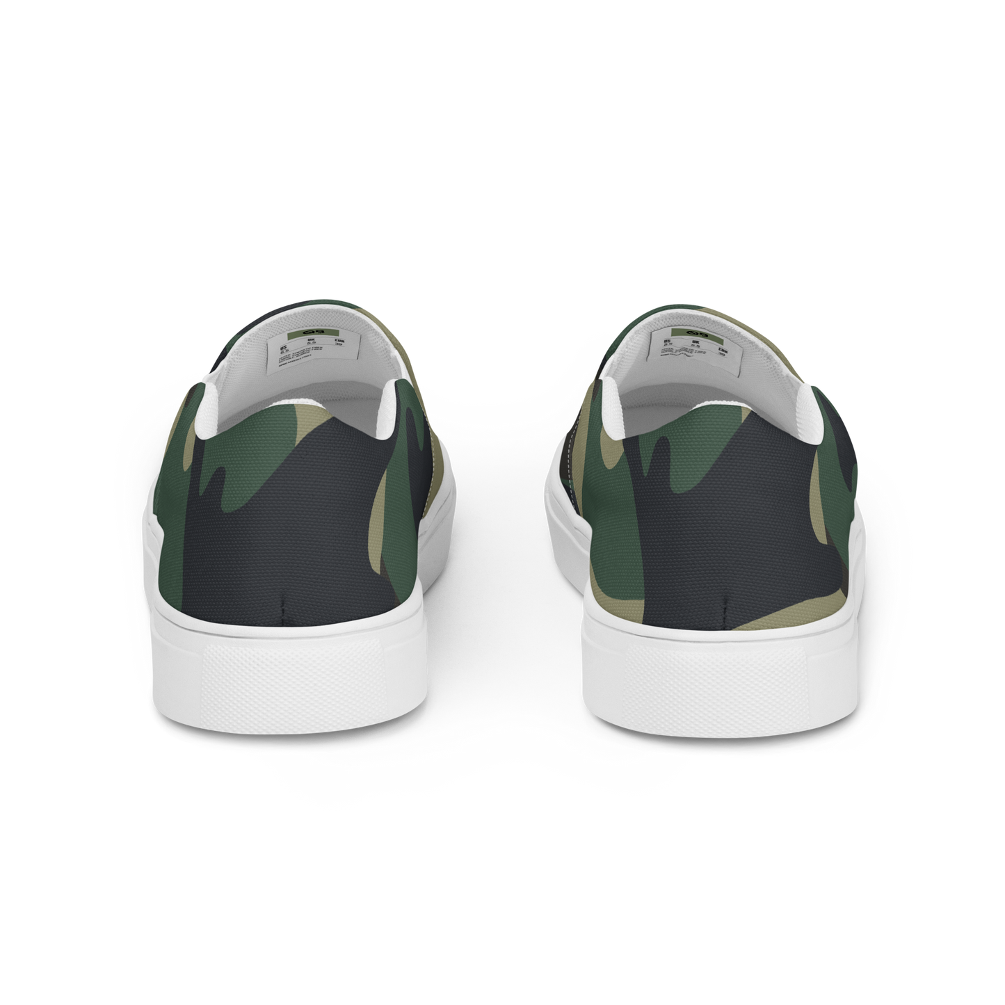 Men’s Camo Slip-on Canvas Shoes