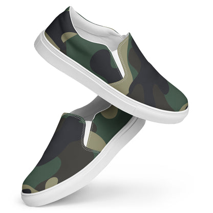 Men’s Camo Slip-on Canvas Shoes