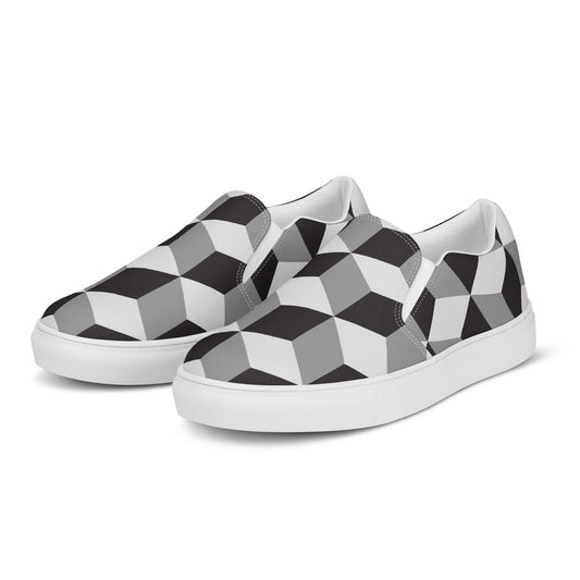 3D Men’s Slip-on Canvas Shoes