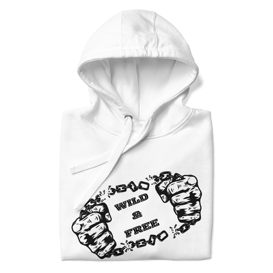 Wild & Free Cotton Face Hoodie