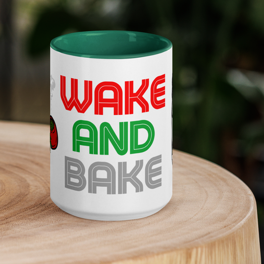 Wake and Bake Ceramic Mug 15 oz