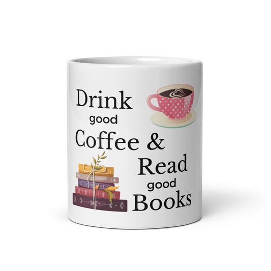 11 oz Ceramic Book Enthusiast Mug