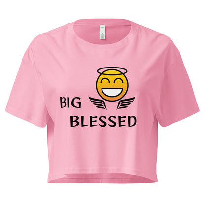 Big Blessed Women's Crop Tee