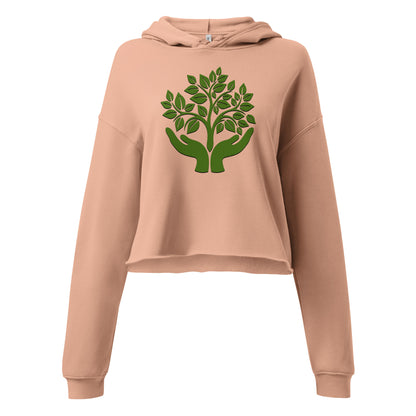 Tree Of Life Crop Hoodie