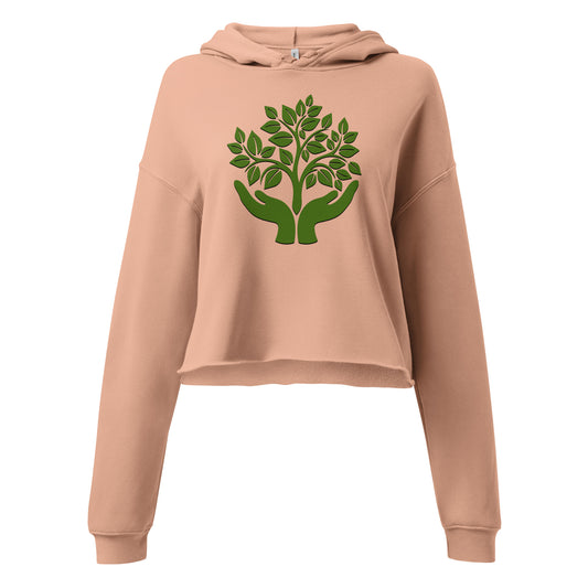 Tree Of Life Crop Hoodie