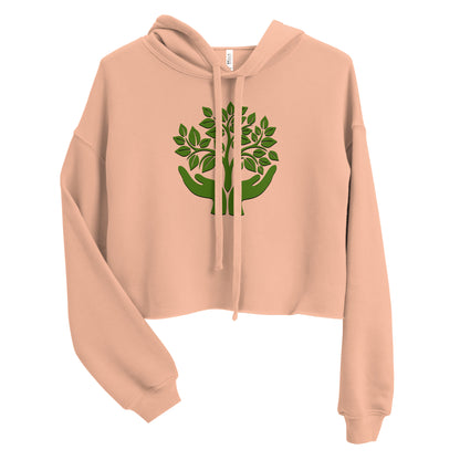 Tree Of Life Crop Hoodie