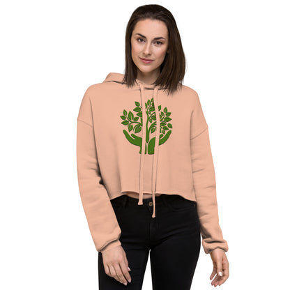 Tree Of Life Crop Hoodie