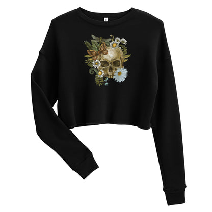 Fleece Crop Sweatshirt