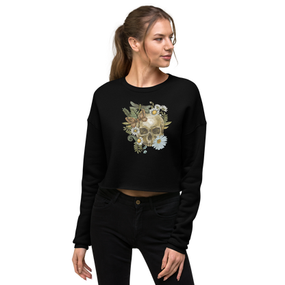 Fleece Crop Sweatshirt