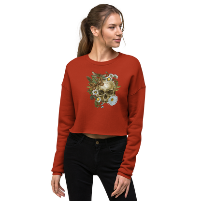 Fleece Crop Sweatshirt