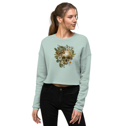 Fleece Crop Sweatshirt