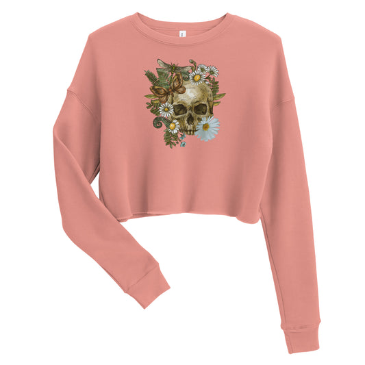 Fleece Crop Sweatshirt