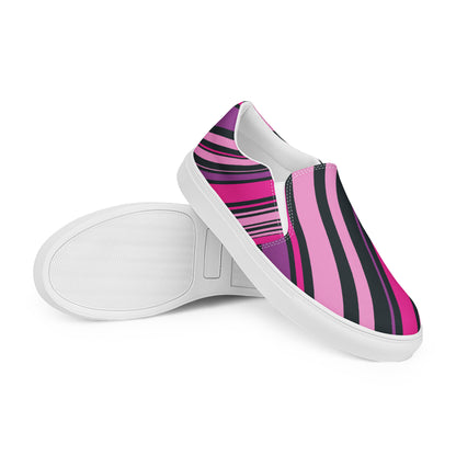 Women’s Multicolor Slip-on Canvas Shoes